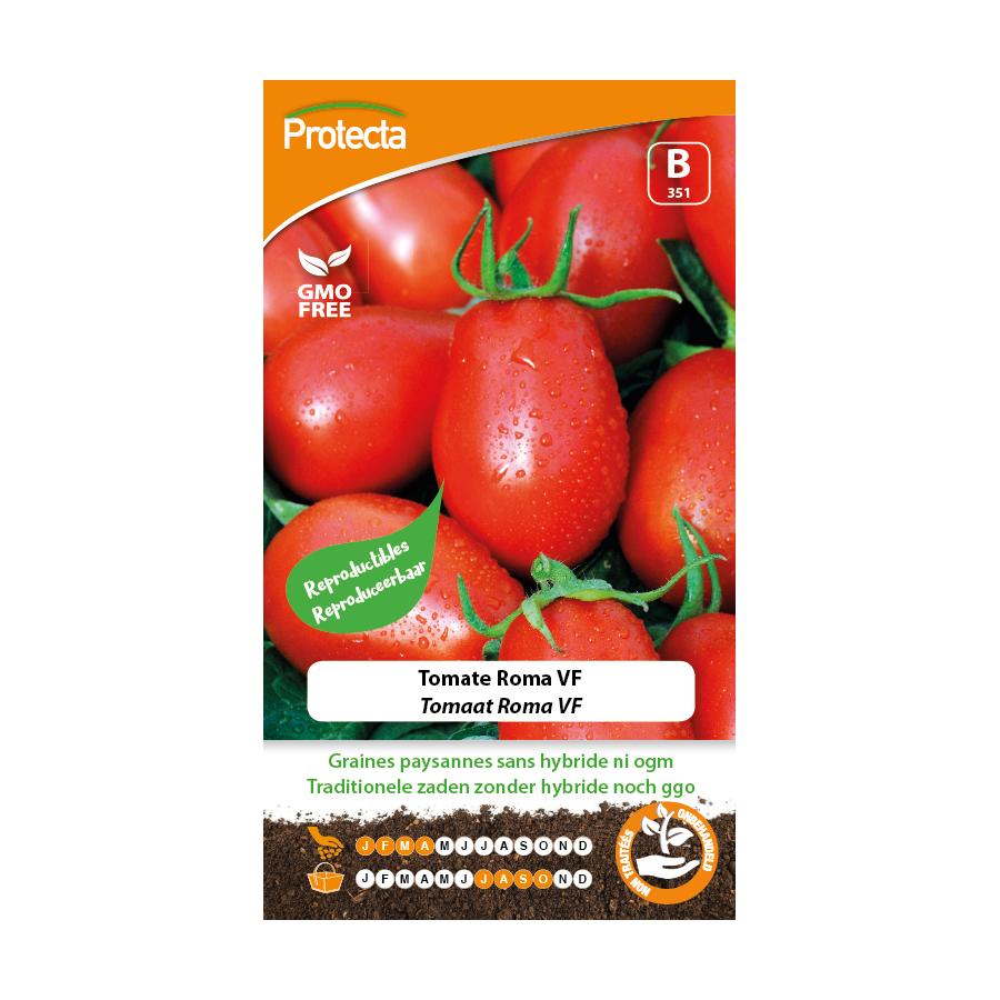 Protecta - Graines paysannes Tomate Roma VF
