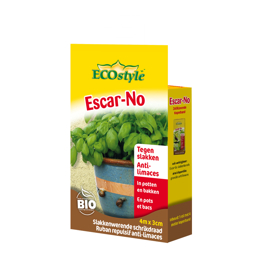 Escar-No ruban anti-limaces (4 m x 3 cm) ECOstyle