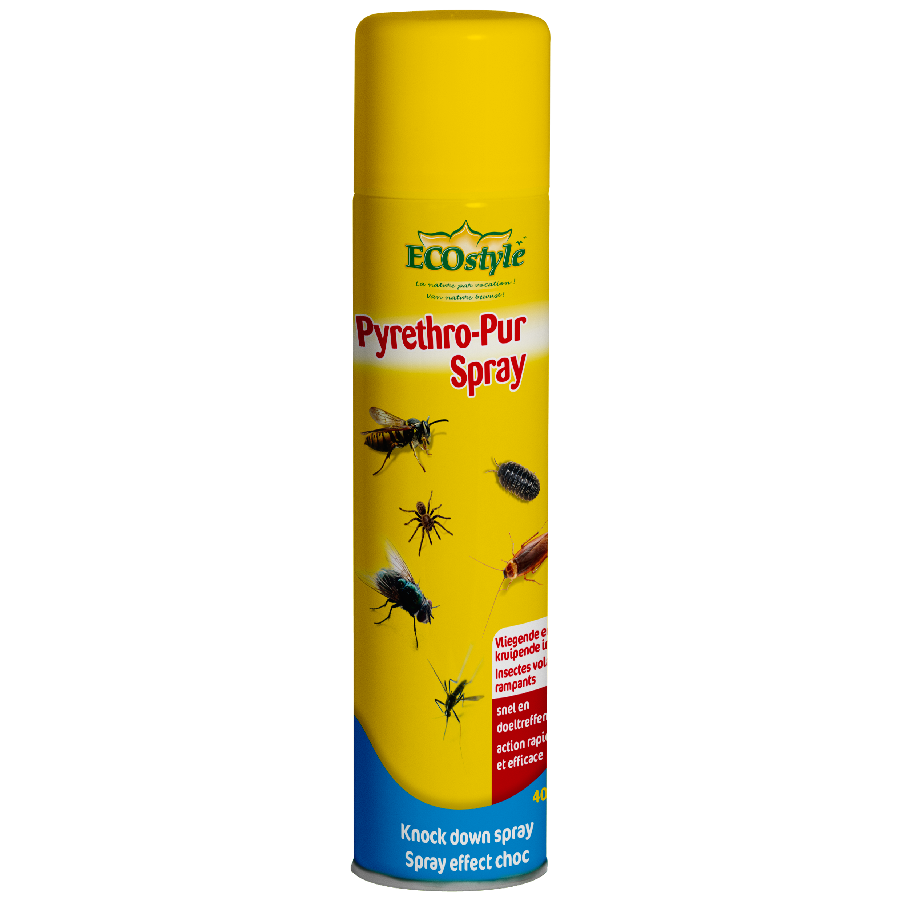 Pyrethro-Pur Spray contre insectes volants et rampants ECOstyle