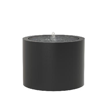 Table d'eau ronde en aluminium 1000x750 mm