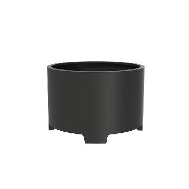 Pot rond SYDNEY avec pieds en aluminium 1200x800 mm