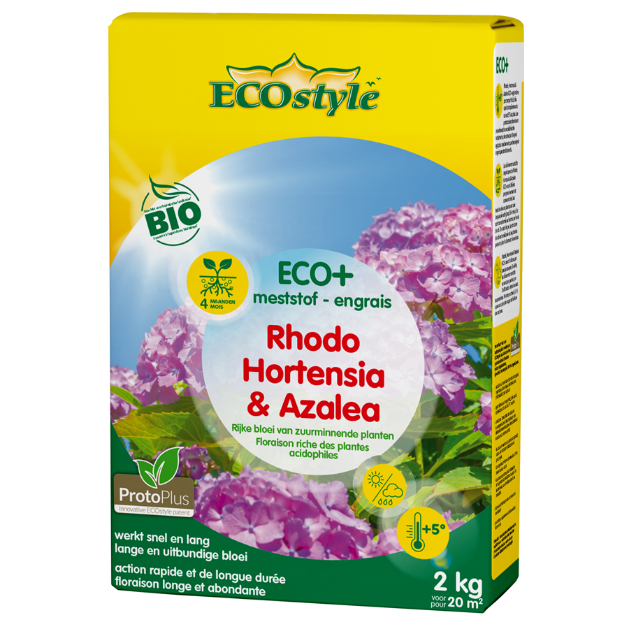 Engrais Rhododendron, Hortensia et Azalea ECO+ ECOstyle